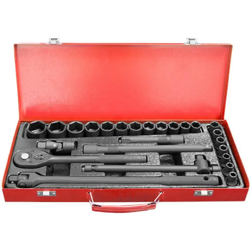 

26 Pcs CRV Steel Combination Tool Set Car Repair Wrench Batch Head Ratchet Pawl Socket Spanner Screwdriver Household