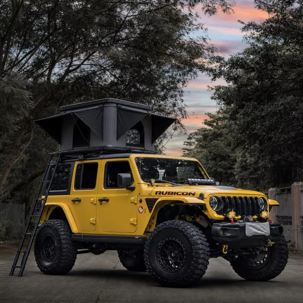 Lightweight Four Season Overland Camping High Quality Vertical ABS Hard Shell Rooftop  for 4x4 Car Van Camper