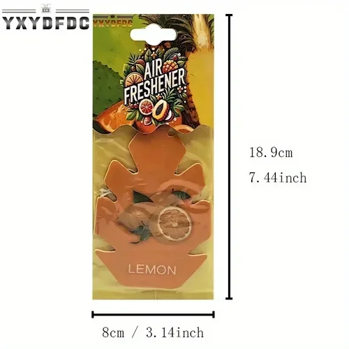 Imagen 2 del producto YXYDFDC motor de cono de pino o ambientador de coche papel de aromaterapia Natural colgante de coche Perfume de vainilla piezas de Perfume Interior