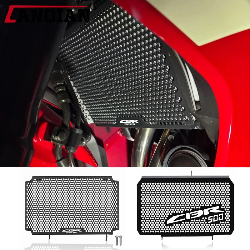 

2025 For Honda CBR500R 2013- 2023 2024 CBR 500R CBR 500 R Motorcycle Aluminum Radiator Grille Guard Cover Protection Accessories