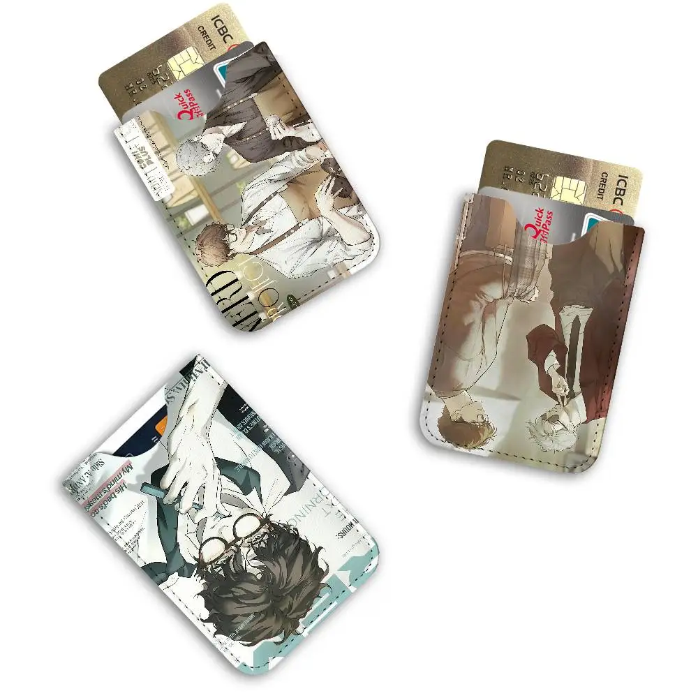 Nerd Project bl Anime Card Protect Credit Bank Card Holder Case Slim Wallet Protector for Men Travel Shopping