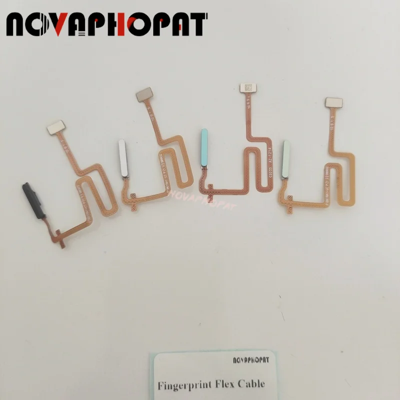 

For Realme Narzo 50 Fingerprint Flex Power On Off Switch Home Control Unlock Key Button Sensor Flex Cable