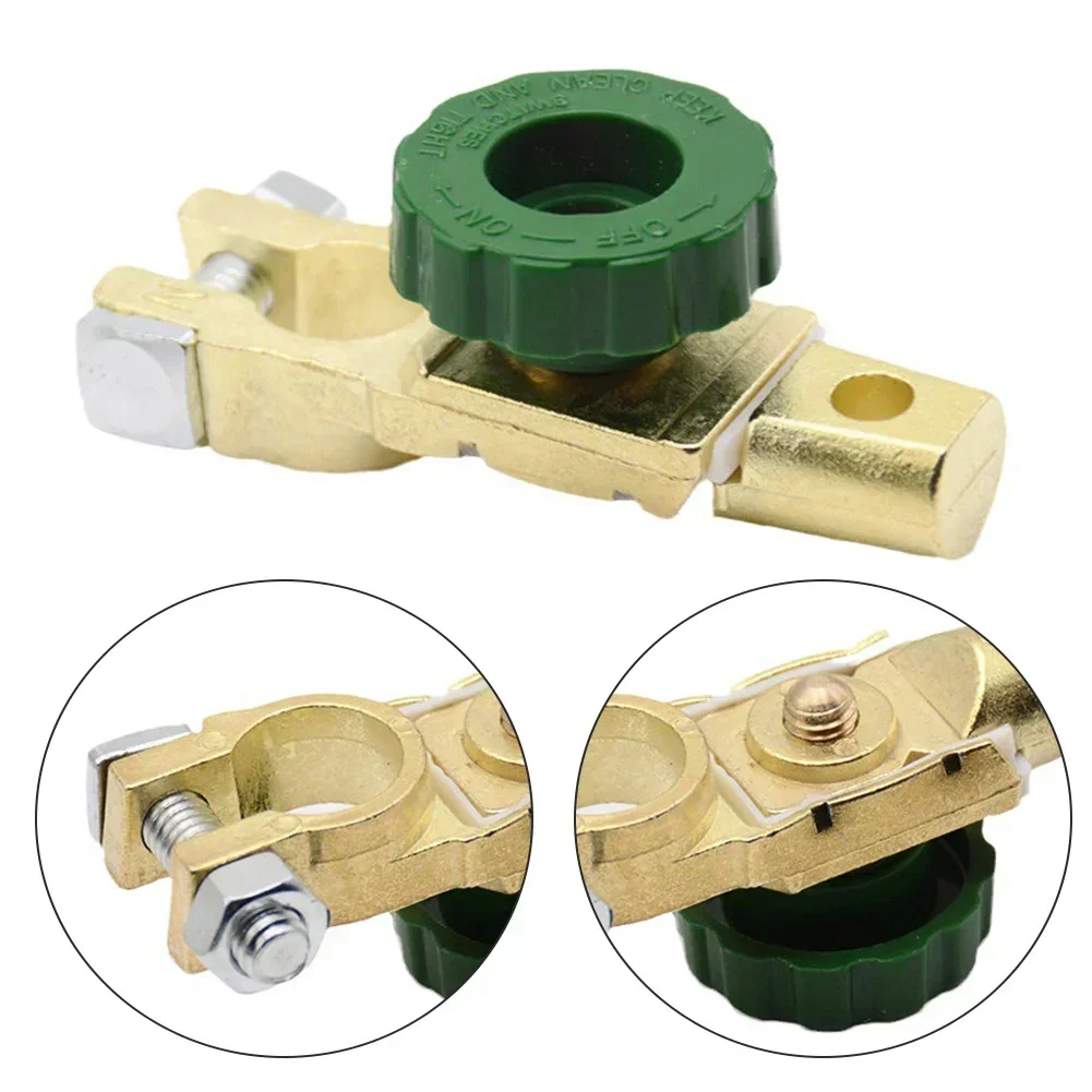 Heavy Duty Battery Disconnect Isolator Cut Off Switch Past op standaard negatieve terminal Auto-onderdelen Auto-accessoires 