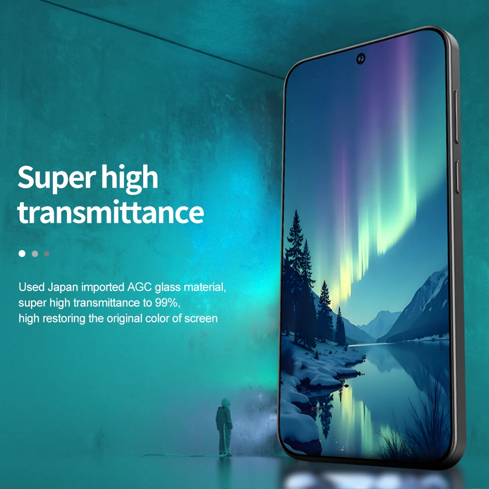 NILLKIN Für OnePlus 15 15R H + Pro Serie Displayschutzfolie aus gehärtetem Glas 9H Anti-Explosions-Schutzfolie – Detail 8