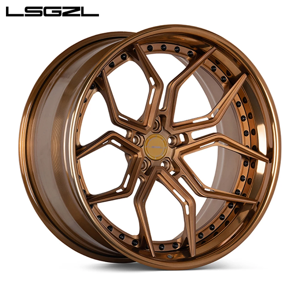 

LSGZL 18x9 20x10 21x11.5 20 26 Inch Wheel Forged 2pcs Aluminum Alloy Rim for Rx8 745i X6 5x130 5x114.3 5x120 Rims
