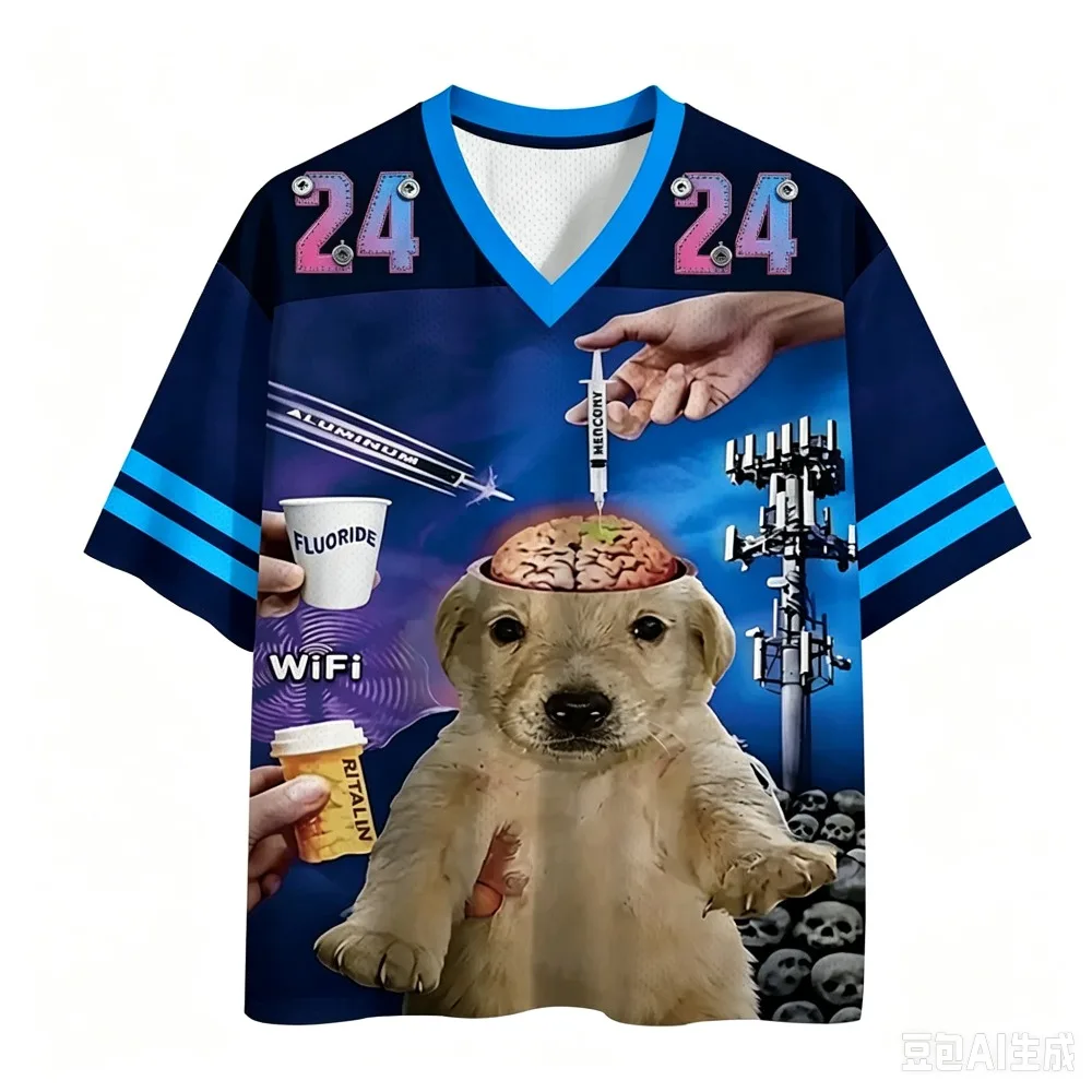 2026 Summer Special Trendy Fun 3DPrint V-neck T-shirt MenWomen's Leisure Outdoor Sports Fitness Quick Drying Tshirt Shirt Jersey