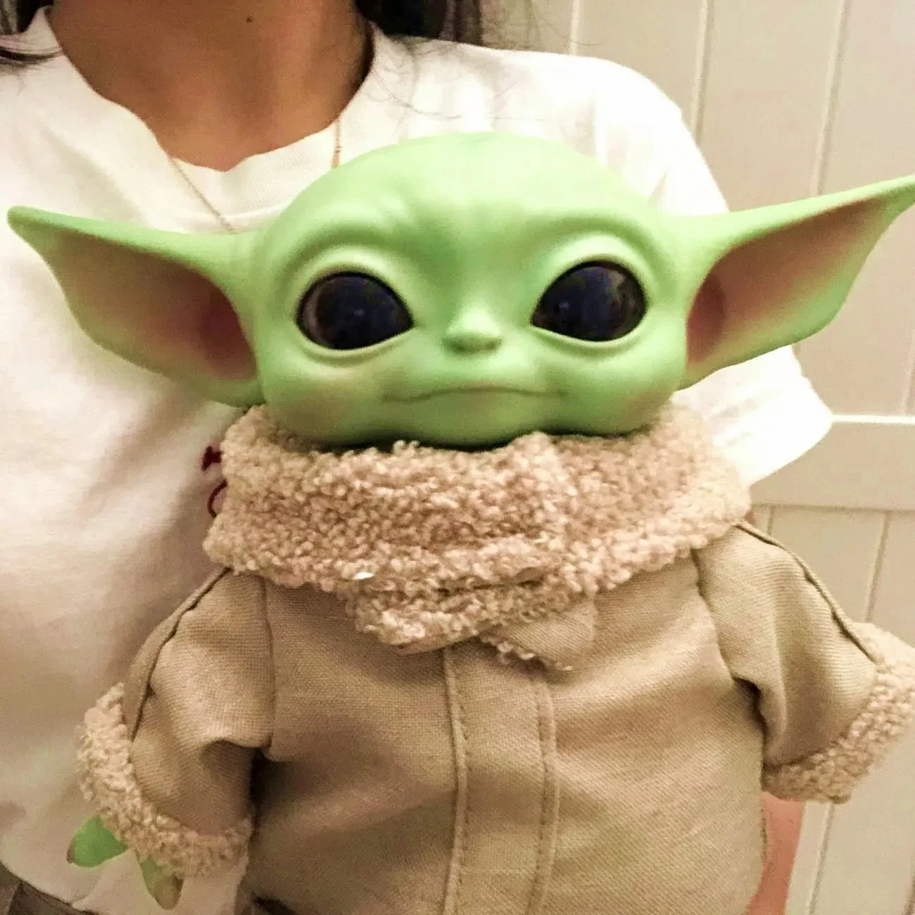 Star Wars Yoda Baby Anime Action Figure Toys Baby Yoda Model Dolls Toys For Children Collection Birthday Gifts Electronic Toy