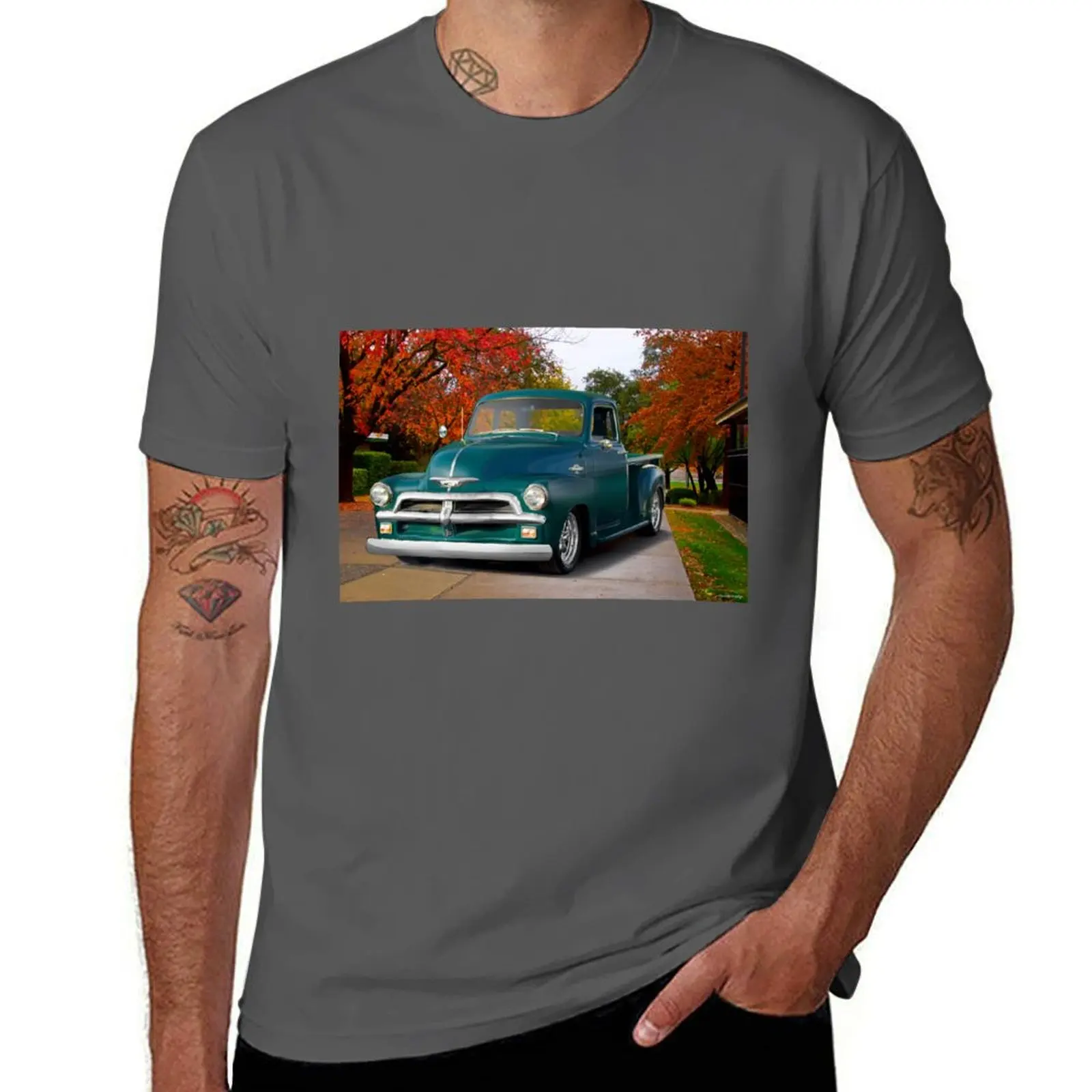 1954 Chevrolet 3100 Stepside Pickup T-Shirt Personalized t-shirt plus sizes anime stuff shirts graphic tee mens clothing