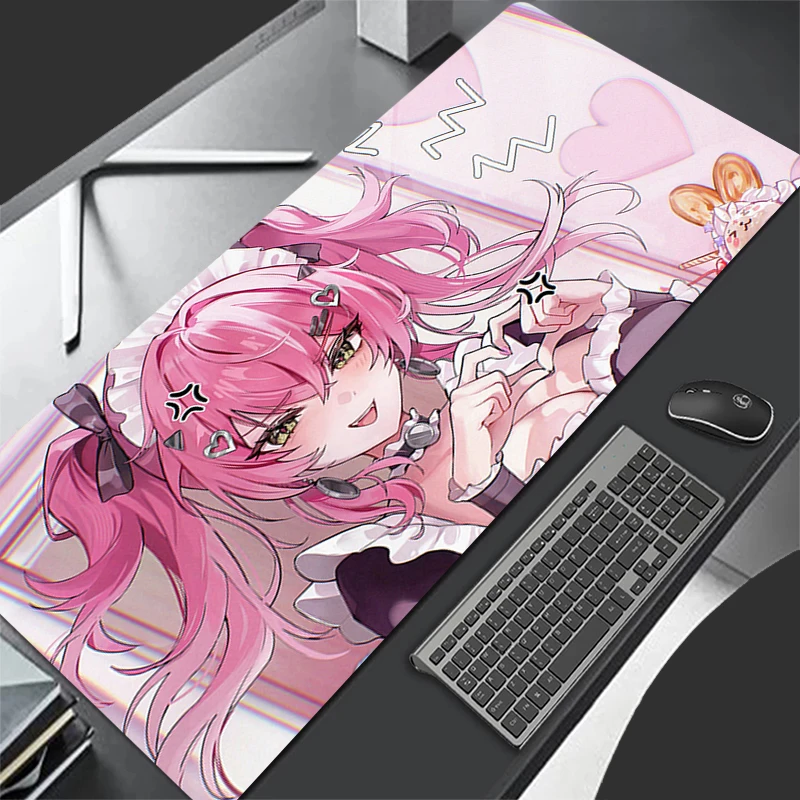 

Mouse pad Large Wuthering Waves Lupa rubber keyboard mouse carpet non-slip gamer mouse pad laptop coaster PC Anime game Mousepad
