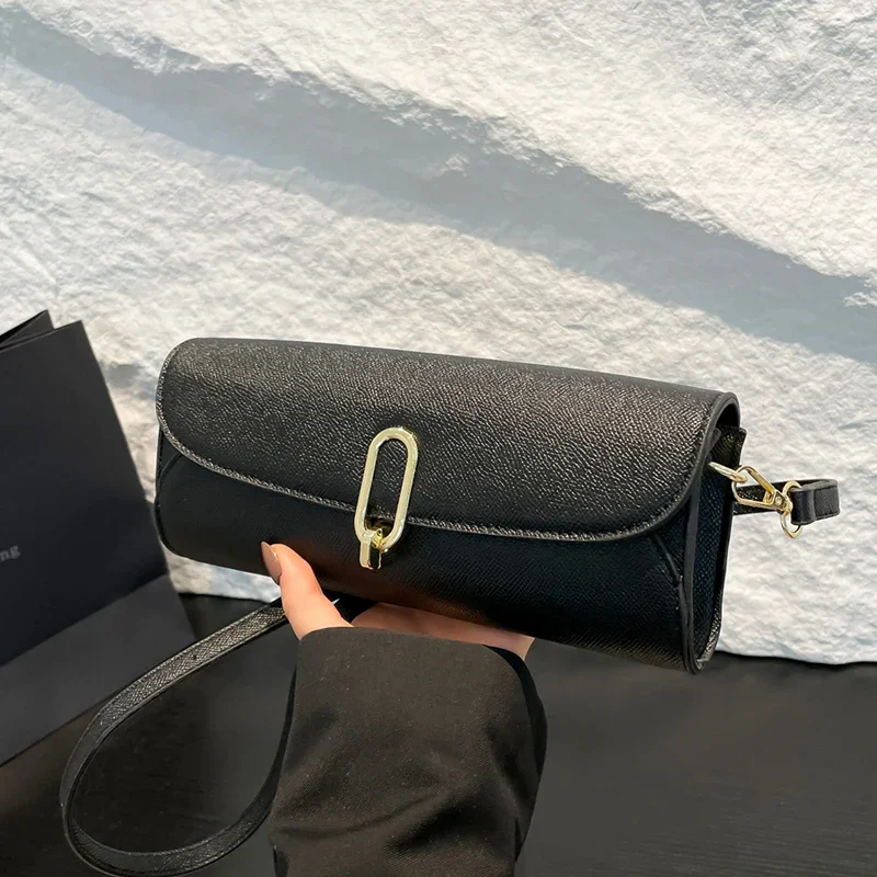 

Luxury Silver Clutch Bag Party Purse Simple Luxury Women Bag High Quality PU Leather Shoulder Crossbody Bag Designer Handbag