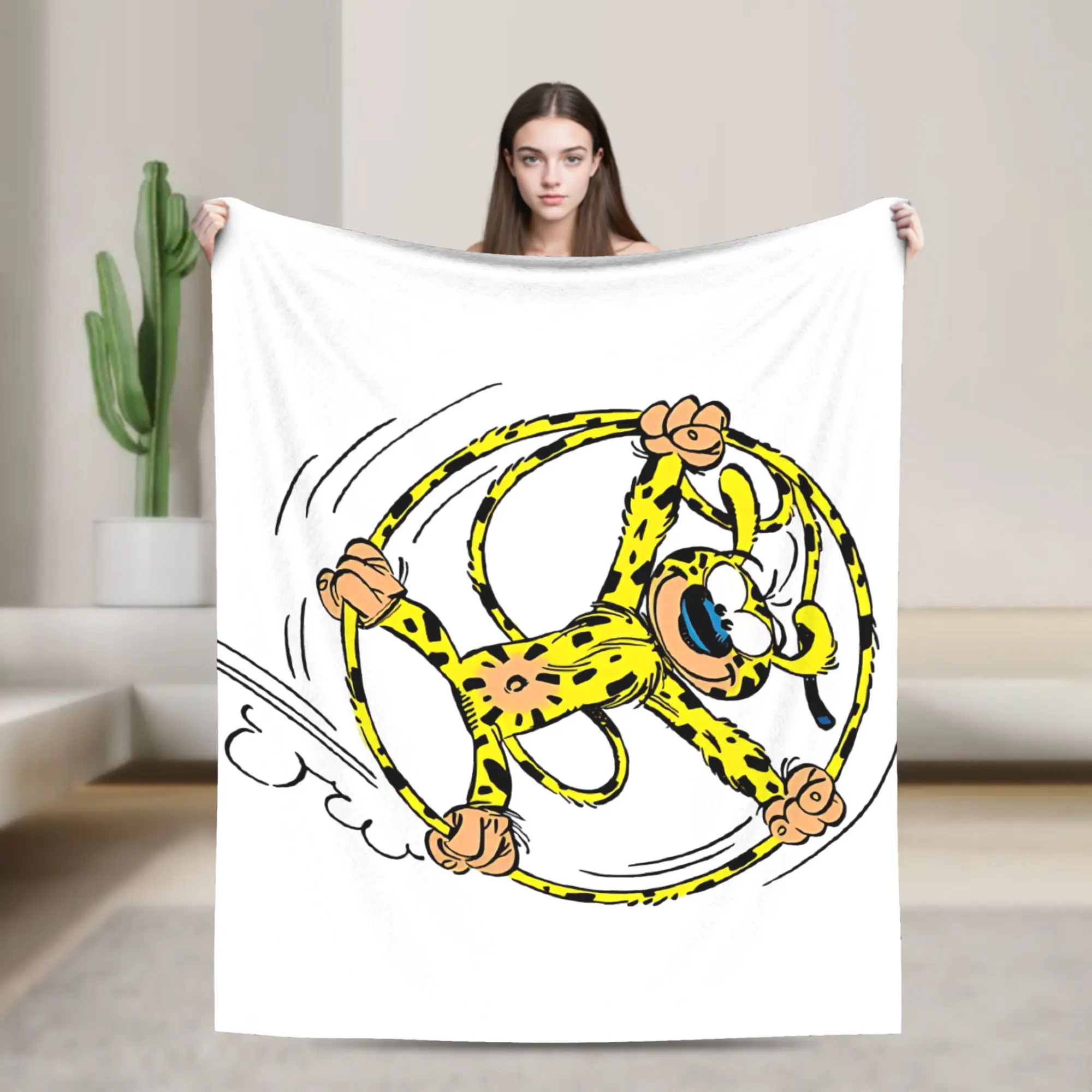 Marsupilamid Movie Blankets  Flannel Awesome Warm Throw Blanket for Coverlet Summer