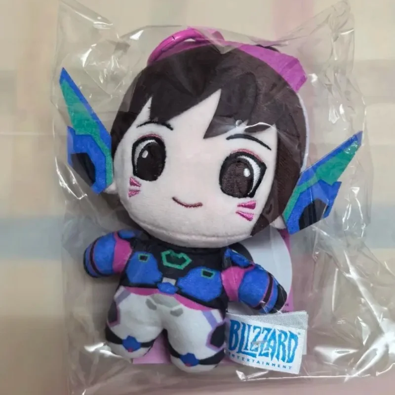 Blizzard 10th Anniversary D.Va Ana Mercy Kiriko Soft Stuffed Plush Keychain Pendant Collectible Decor Anime Game Periphery Gift view 5