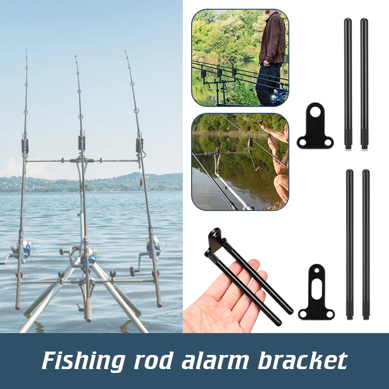 

Windproof Carp Fishing Acces Aluminium Alloy Stick Carp Snag Bars Ears Black Bite Alarms Bar Fishing Tackle for Fishing Lovers