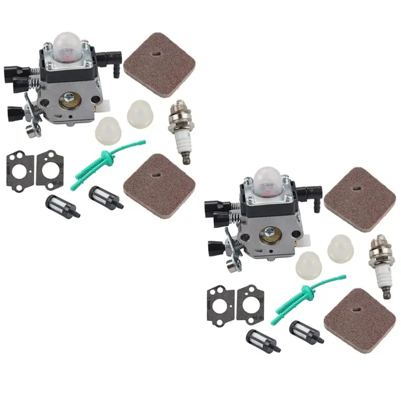 ABKY-2X HS45 FS38 Carburetor Is Suitable For STIHL C1Q-S97 C1Q-S186 FS46 FS55 KM55 FS45 FS45C FS46C FS55C FS55R FS55RC Weeder