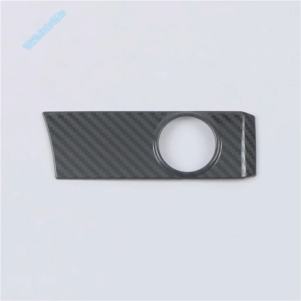 Carbon Fiber Interior For KIA Optima / K5 GT 2020 - 2022 Window Lift Button / Head Light Switch Cover Trim Stainless Steel