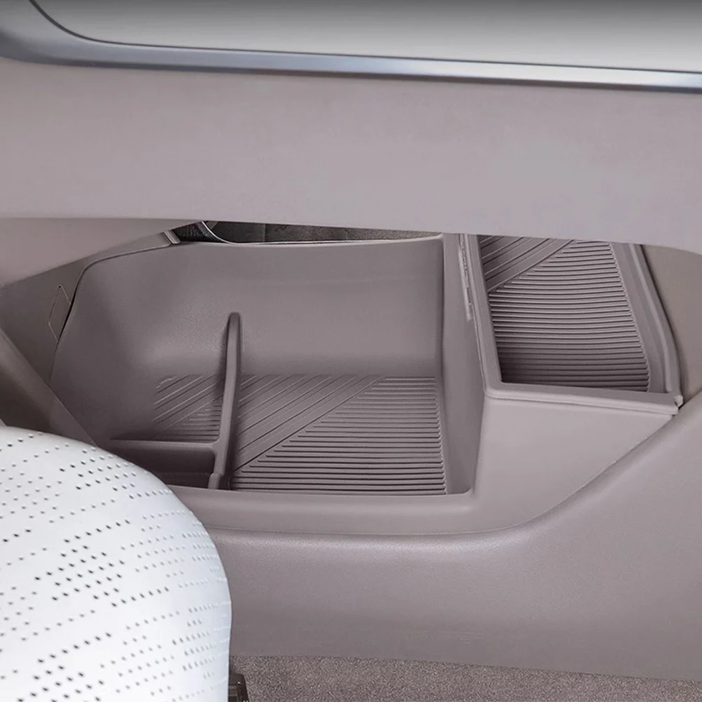 جديد ل Zeekr 7X 2024 2025 تحت صندوق تخزين السيليكون للتحكم المركزي لوازم التعديل الداخلي صندوق مسند الذراع صندوق تخزين