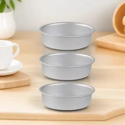 

3Pcs Egg Molds Oval Cheesecake Pans Aluminum Alloy Baking Supplies Cheesecake Pan Oven Safe Deep Egg Shaped Cake Molds Wall