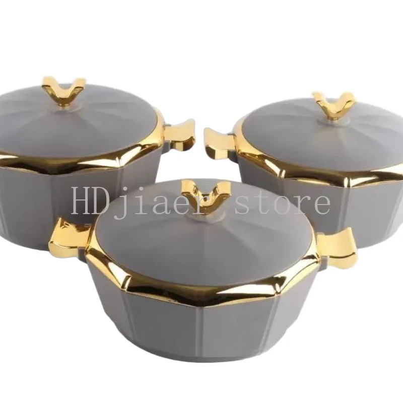 

Food Warmer Container 2L-2.5L-3L3PCS Octagonal Insulation Box