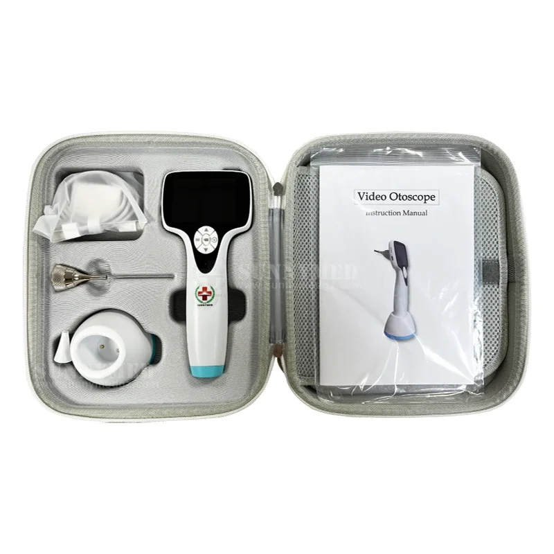 Veterinary video otoscope  HD  rechargeable Portable Rigid otoscope veterinary set  Wireless ENT Endoscope Video Otoscope