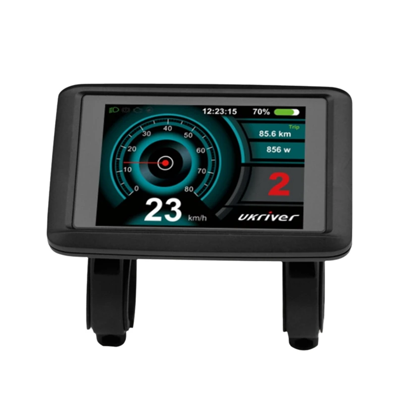 

Electric Bike Panel UKC1+ Color Display LCD Display Electric Bike Scooter Display With USB SM Connector