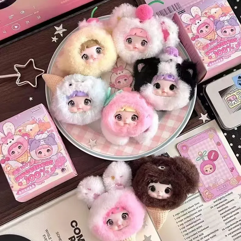 

Новая подлинная плюшевая глухая коробка Nommi Nuomi-Sweetness, 100% серия, модная сумка для игрушек, куклы, подвесной подарок