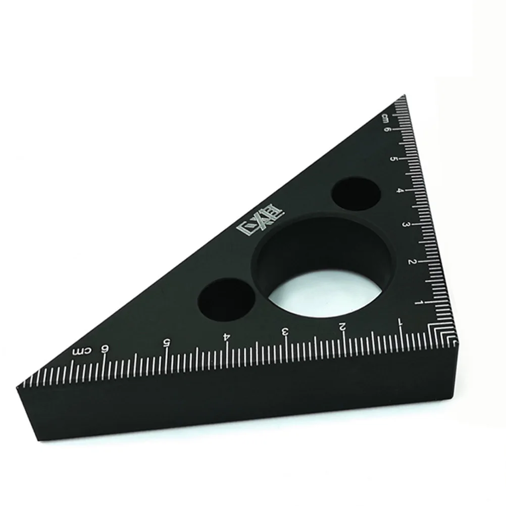 

Aluminum Alloy Triangle Ruler Triangular Woodworking Rulers Metric System Carpenter