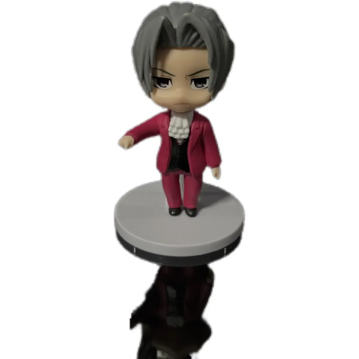 Figura Coleccionable de Anime Ace Attorney Phoenix Wright, Modelo Q, Decoración de Escritorio, Accesorio, Adorno, Regalo