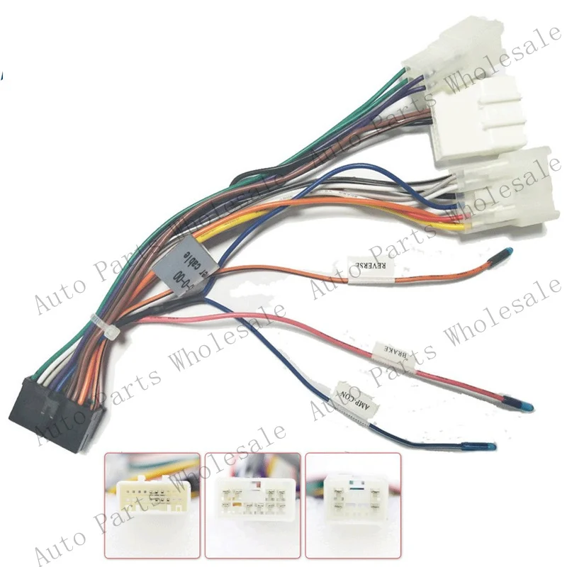 Z 20 PIN Power Cable Wiring Harness Connector for Toyota Stereo Android DVD Player