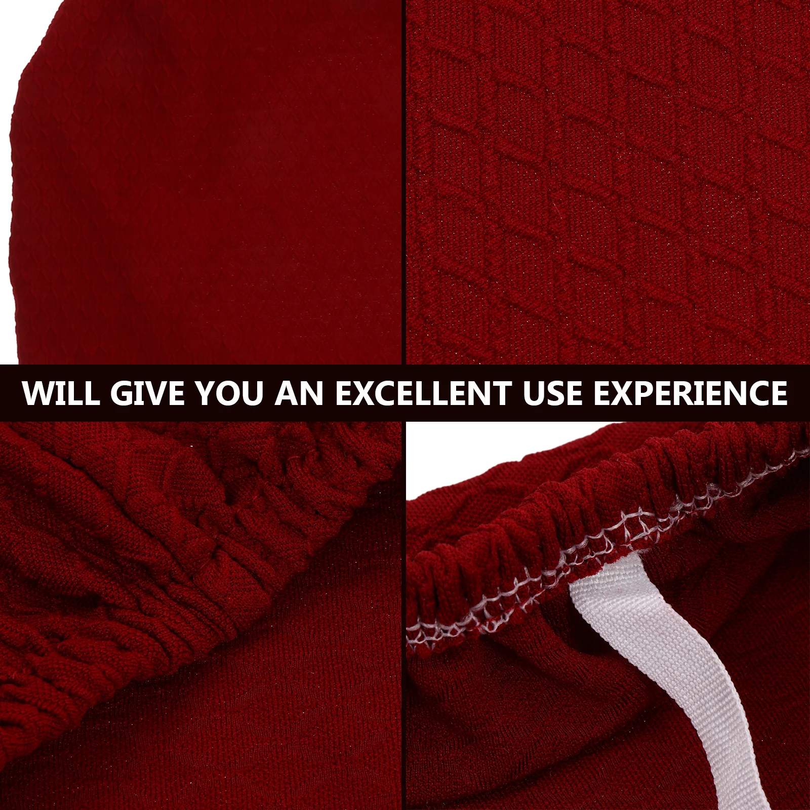 

2Pcs Home Chair Slipcovers Long Time Use Perfect Workmanship Festive Ambiance Chair Cover Seat Cover Seat Slipcover