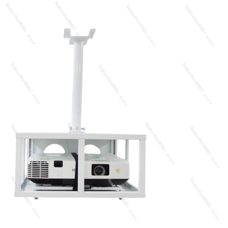 Projector Hanging Box Telescopic Anti-Theft Elevator Cage Projector Hanging Basket Ceiling with Lock