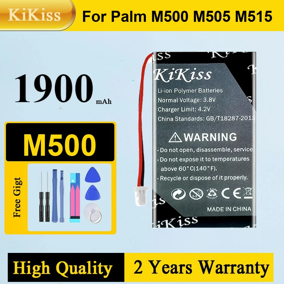 

Прочный верхний компьютерный аккумулятор высокой емкости M500 для Palm M505 M515 IA1TB12B1 ICF383461 LAB363562B PA1371 S3261 UP383562A 1900 мАч