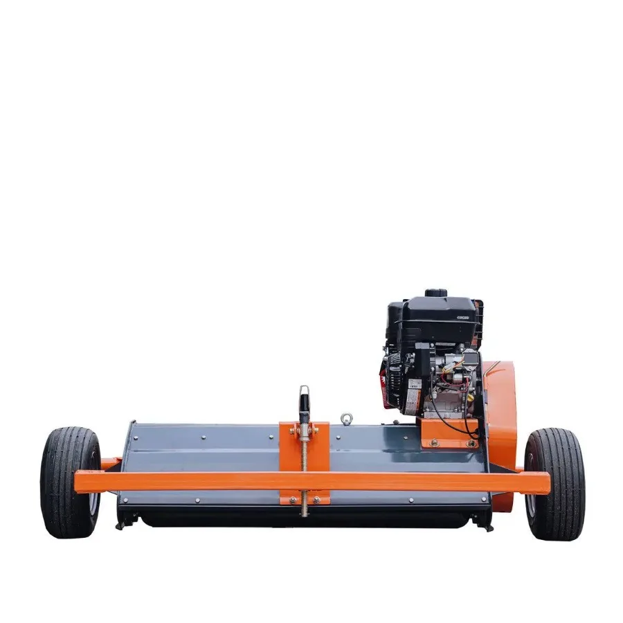 48 ATV TowBehind Offset Flail Mower Briggs Stratton 13.5 HP محرك قابل للتعديل ارتفاع القص 15 سعة القطع TMGAFM48