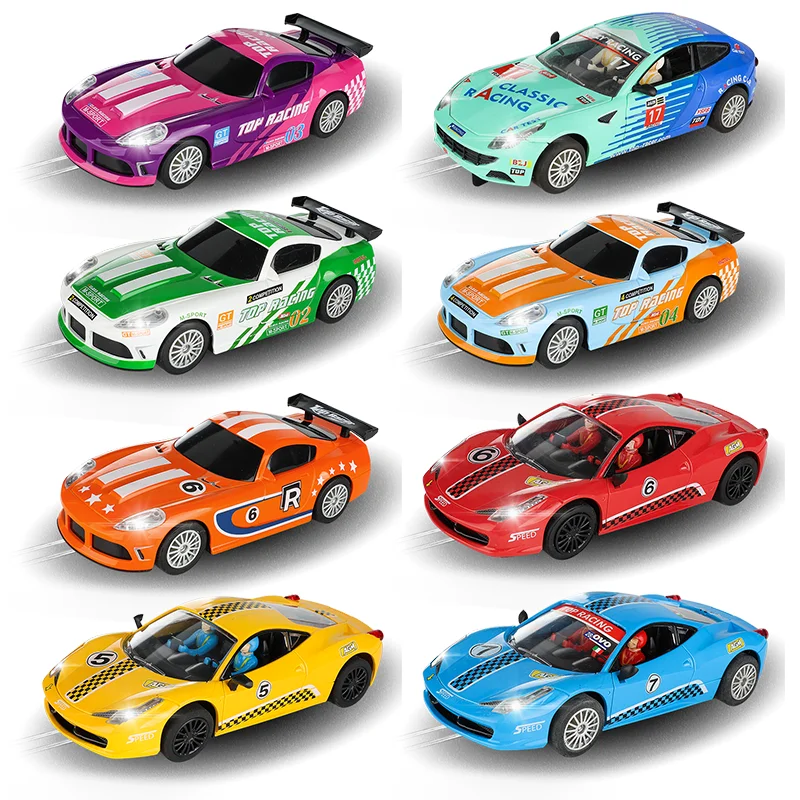 Carros de Slot Analógicos Carrera Evolution 1:32 Escala 1:32 Racing FF 458 Italia GTS R Para Scalextric Ninco SCX