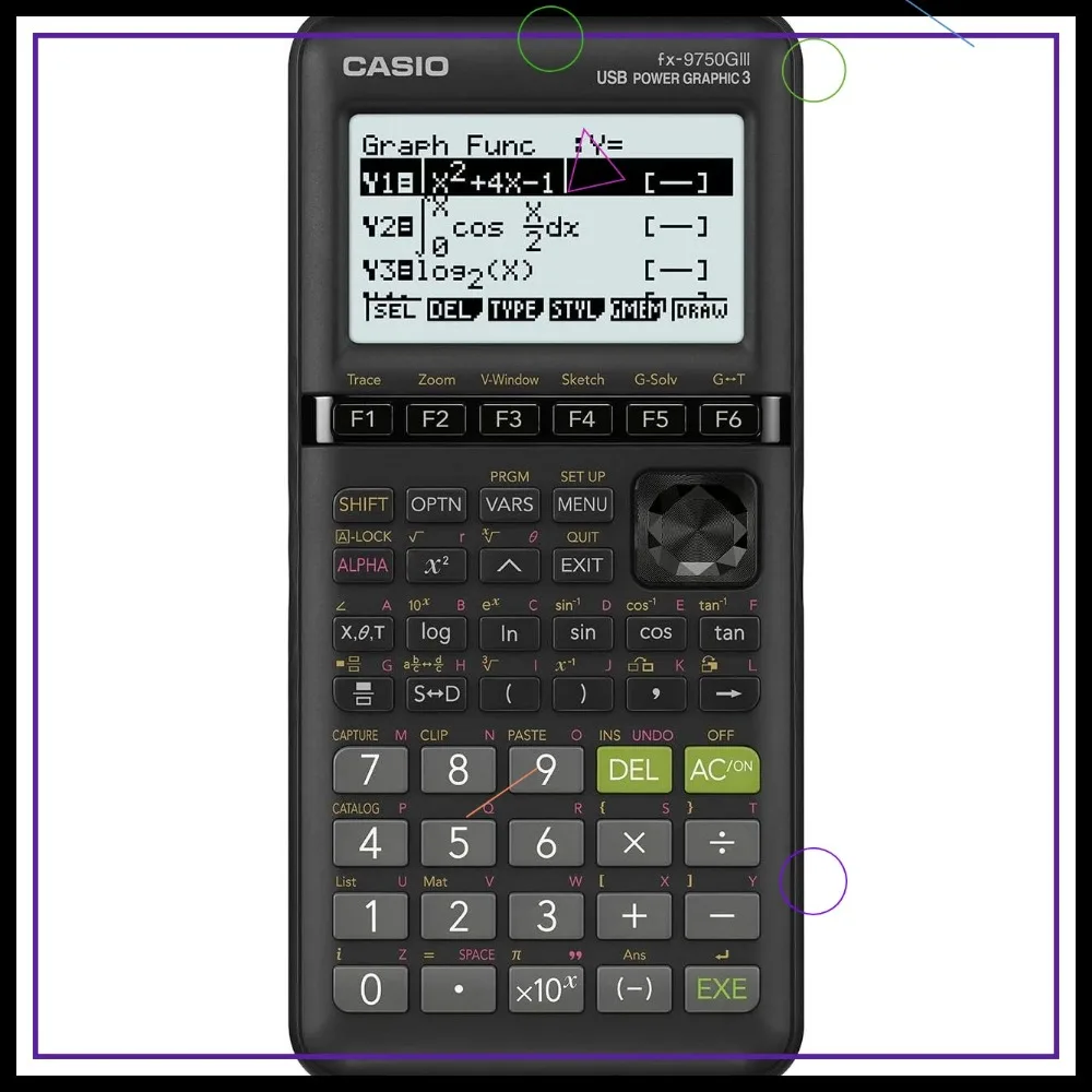 

Graphing Calculator with Natural Display & Python Programming | Ideal for STEM, Math & Exams