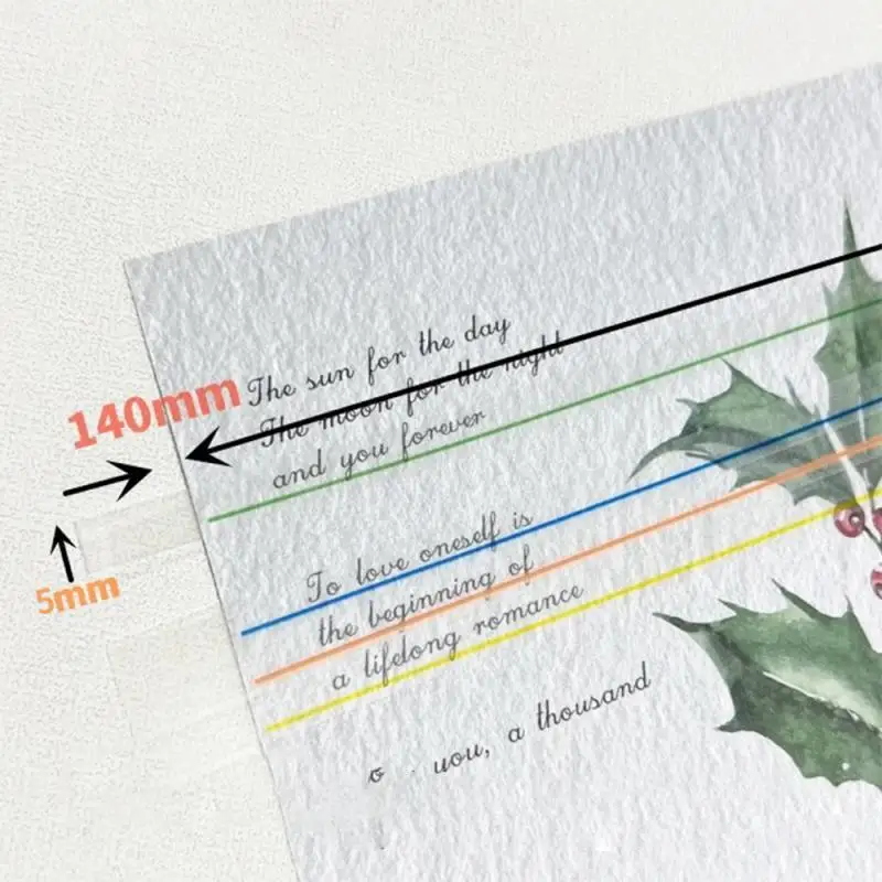 ملون آخر ملاحظاته علامات التبويب مؤشر شفاف مقاوم للماء قابلة لإعادة الاستخدام ملصق اللوازم المكتبية دفتر المدرسة الفلورسنت المفكرة