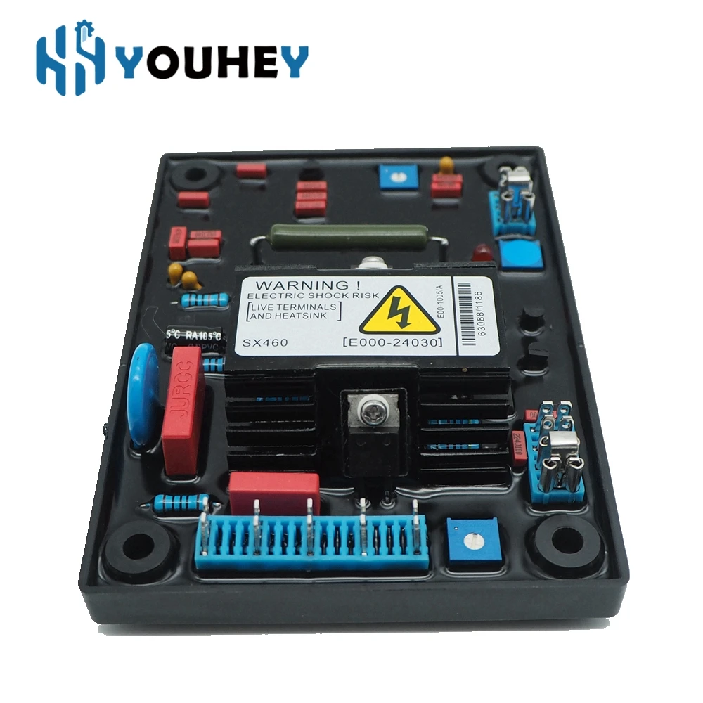 As440 para estabilizador regulador de tensão automático avr original para gerador sem escova stamford peças de grupo gerador avr