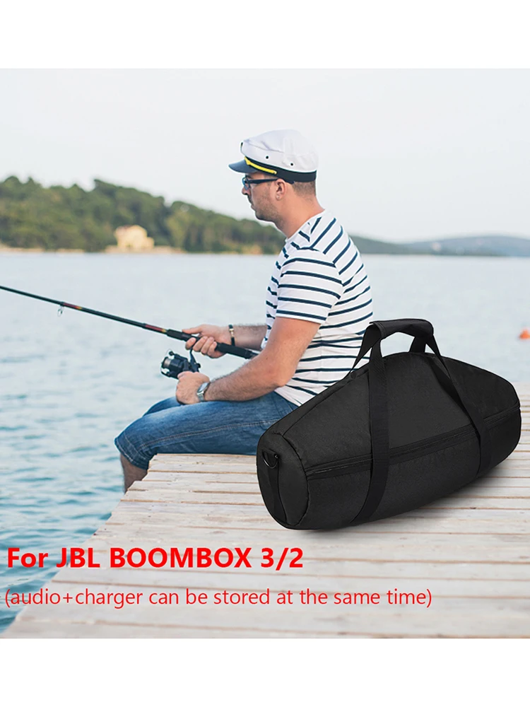 Portable Carrying Case Storage Bag for JBL BOOMBOX 3 Bluetooth Speaker Case Shockproof Storage Shoulder Bags for JBL BOOMBOX 2