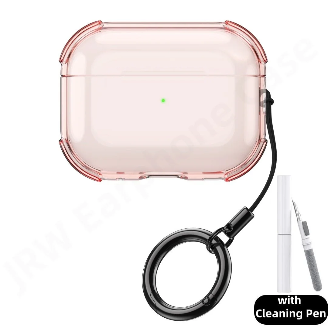 Für AirPods 5/4/Pro 3 Transparente Kopfhörerhülle mit Reinigungsstift Schutzhülle Zubehör für AirPods 5 (2026)/für AirPods 4 – Detail 9