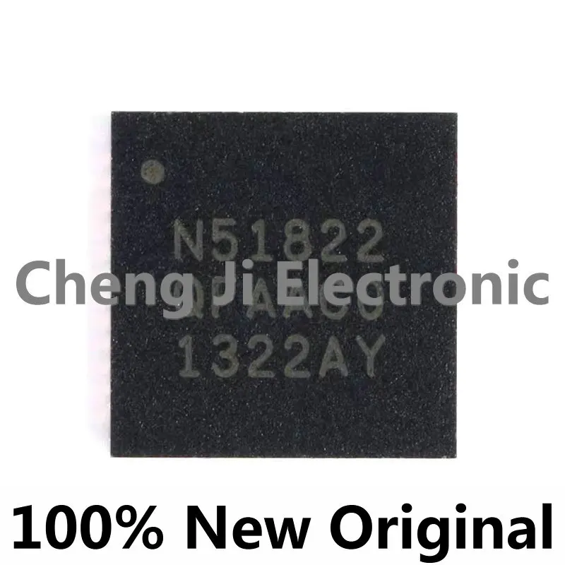 

10PCS/LOT NRF51822-QFAA-R、NRF51802-QFAA-R、N51822、N51802、QFN48 RF wireless chip