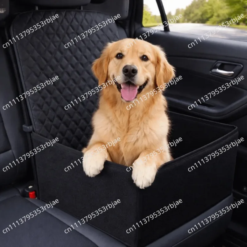 Pet Carrying Nest Scratch Proof Dog Auto Seat Non-Slip Durable Cat Basket Seat Portable Waterproof Pet Travel Mat Adventure