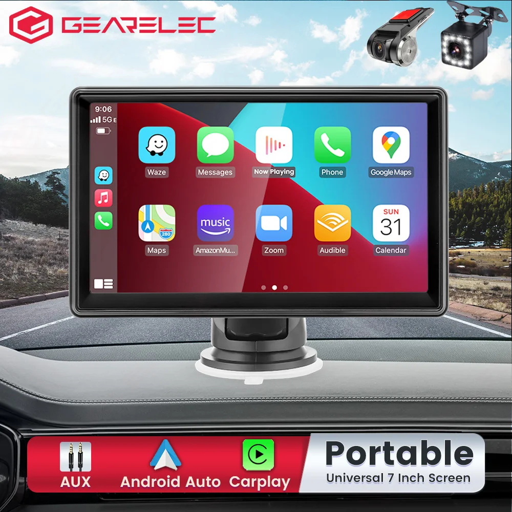 Universal Carplay autoradio Portable Wireless CarPlay Auto Bluetooth Navi For VW BMW Opel KIA 7