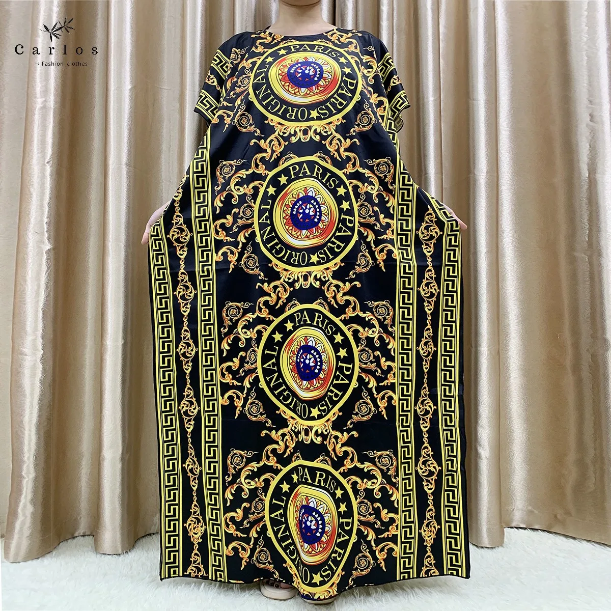 New Flower Sleeve African Dresses For Women Muslim Abaya Dubai Turkey Muslim Fashion Hijab Cotta Dress American Islam Clothing