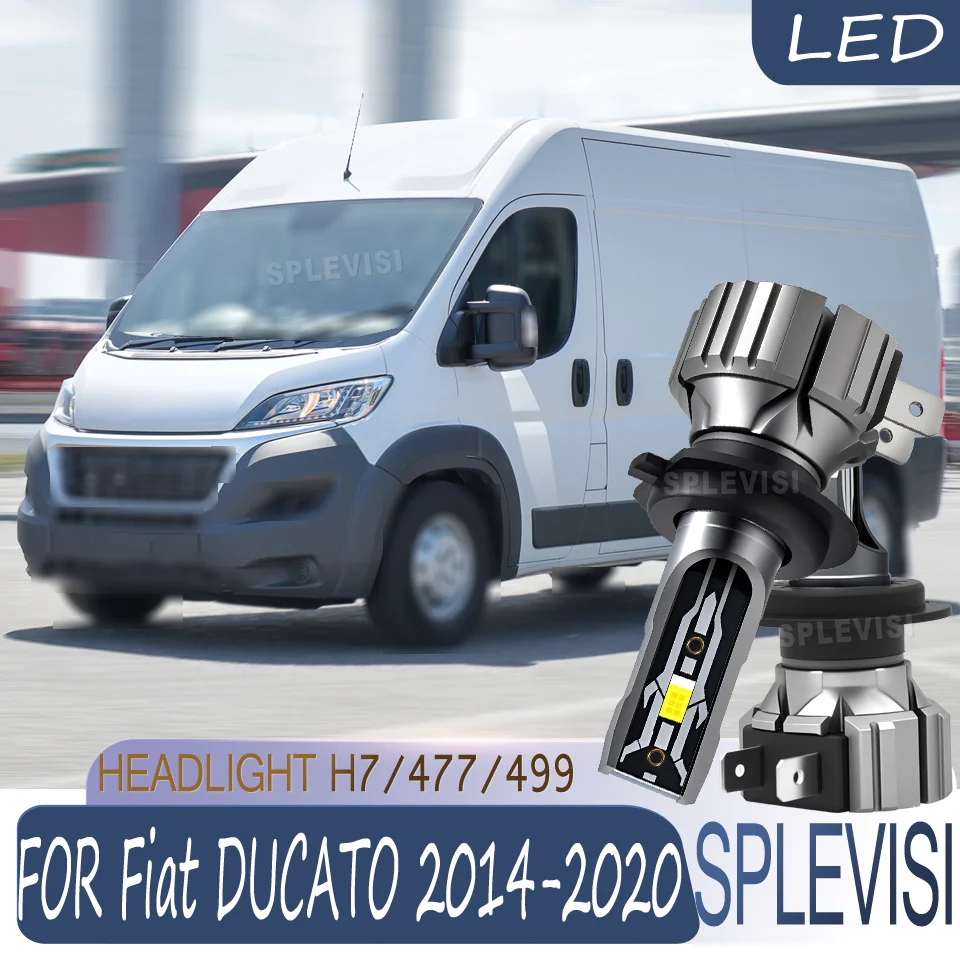 

Long-Lasting 60000 Hours Lifespan Reliable for Years Instant-On LED Headlight For Fiat DUCATO 2014 2015 2016 2017 2018 2019 2020