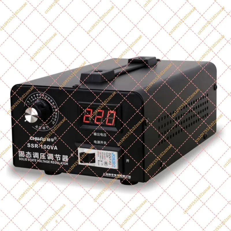 SSR-100A AC Voltage Regulator - 220V 100A Single Phase SCR Power Controller for Industrial Heating & Temperature Regulation