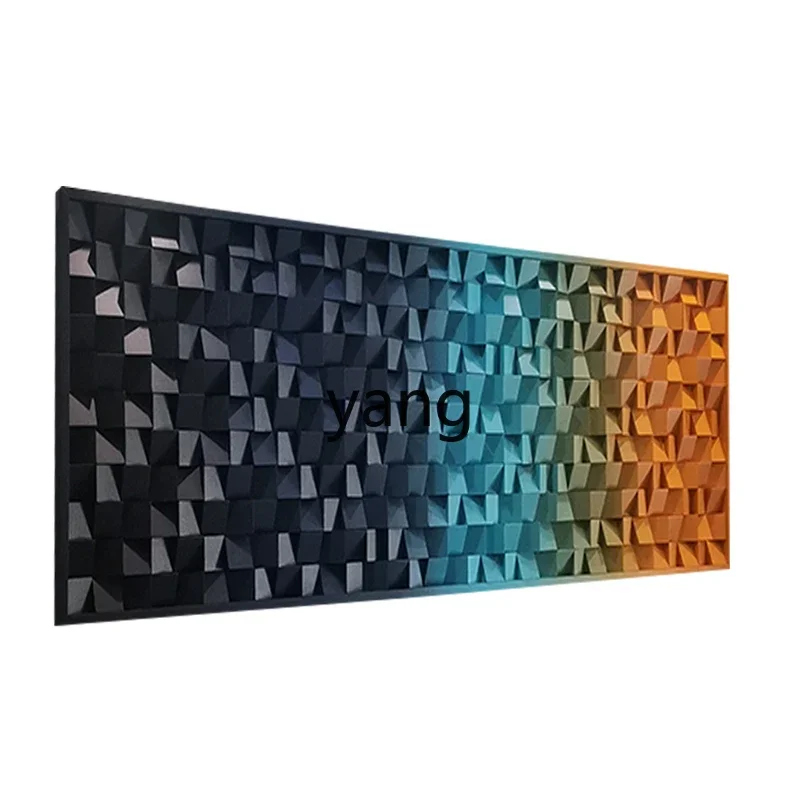 LTT bedroom sound insulation board Acoustic sound-absorbing board Entrance painting audio solid wood diffusion board