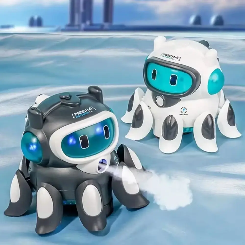 Cor luz universal polvo boneca balanço movimento automático evitar obstáculos elétrico andando brinquedo máquinas elétricas