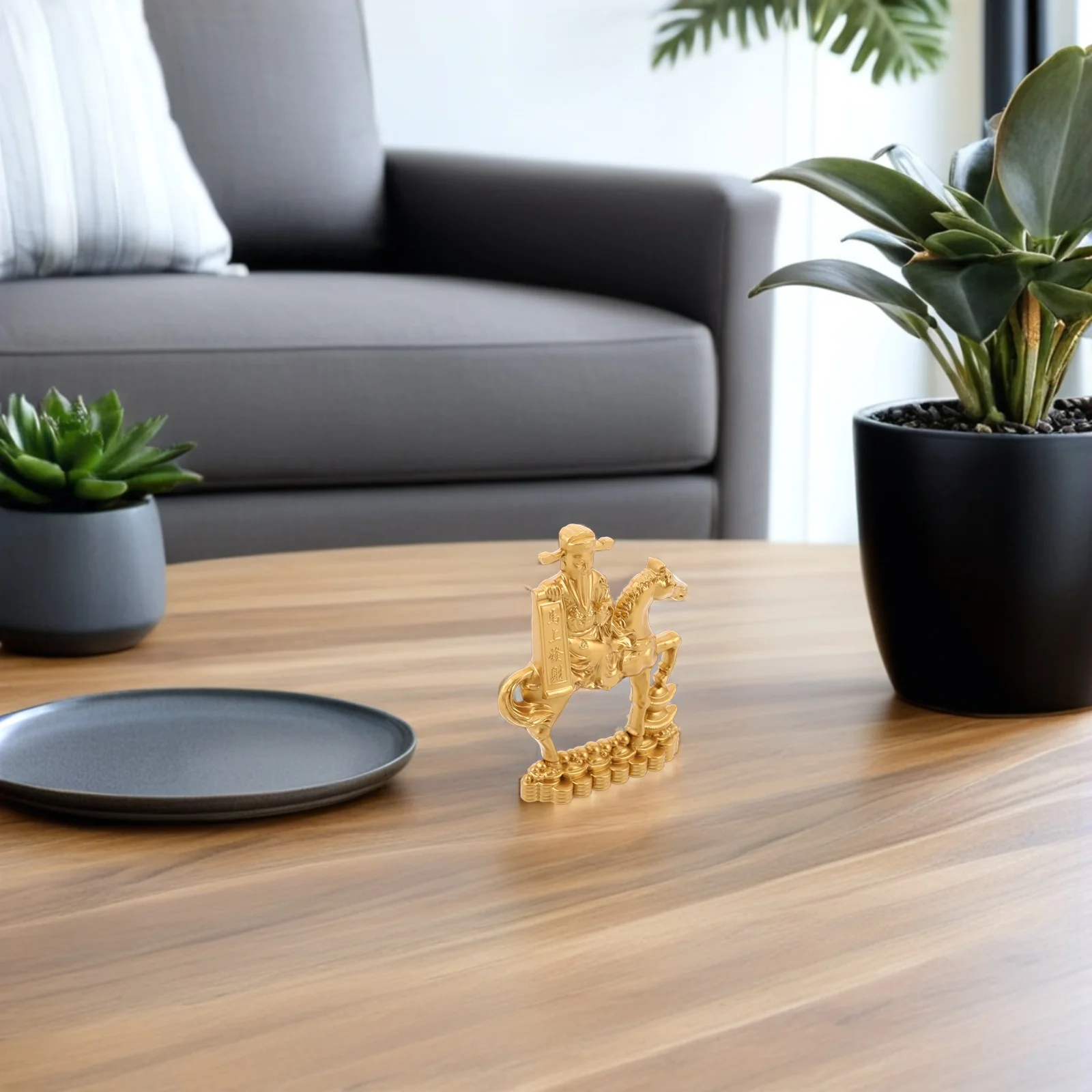 

Mini Horse Metal Chinese Zodiac Statue For Home Office Desk Decor Feng Shui Wealth Symbol Year Of The Horse 2026 Gift