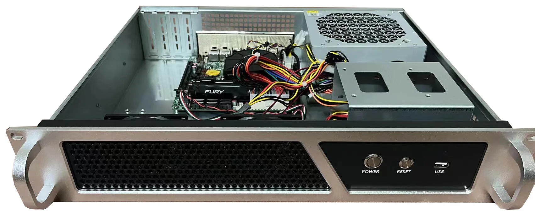 2u I5 Rack Monted Industriële Computer Automatisering Intelligente Netwerk Broadcasting Management Apparatuur Monitoring Raid Pcie X16