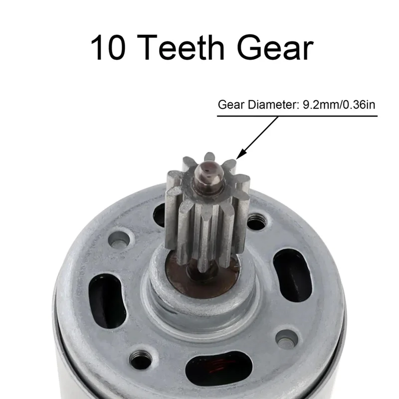 A84X-RS550 12V 12000 DC Motor 12000 RPM Children's Electric Car Motor Remote Control Car Motor Speed