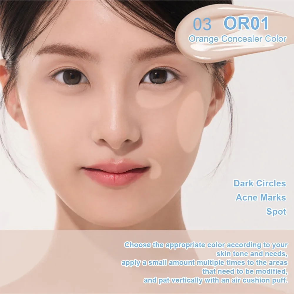 

1Pcs Durable AZTK Concealer Pen Face Brightening Covering Acne Scar Highlighter Stick Moisturizing Lightweight Powder Cream